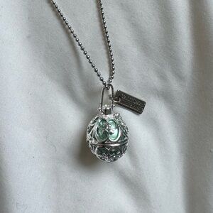 Filigree Locket Necklace